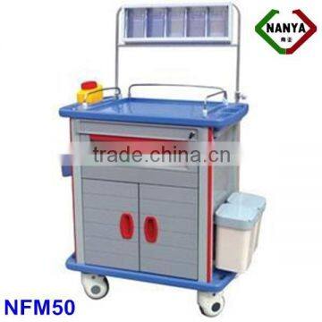 High Quality Hospital ABS Medical Anesthestic Trolley