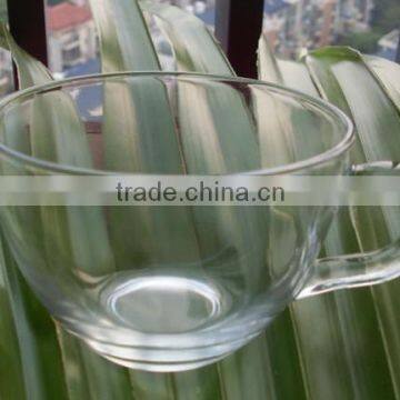 Hot Selling & cheap clear coffee mug with handle wholesale