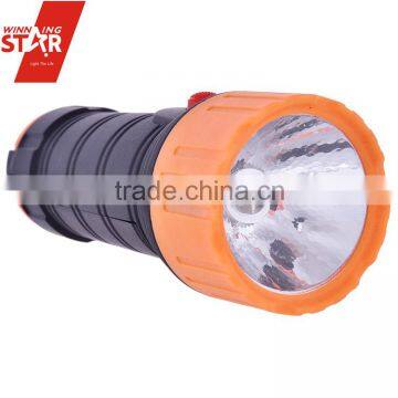 ZheJiang supplier portable 1 LED Mini flashlight Torch with End Link