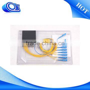 cassette type 1 x 16 fiber optic plc splitter CWDM System/PON Networks/CATV Links optic fiber splitter