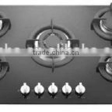 5 burners gas hob with CE