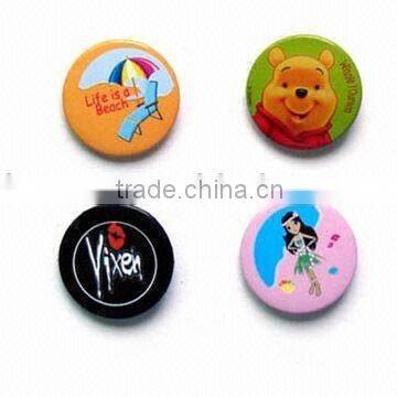 fancy custom tin badge/lapel pin