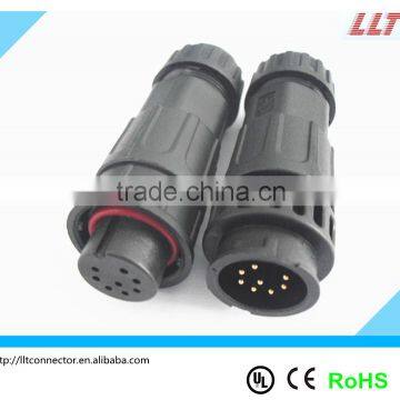 waterproof electrical connector 8 pin connector for signal