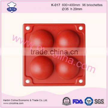 Small Round Shape Removable Silicone Cake Mold Baking Tools Cake Pan photo-3