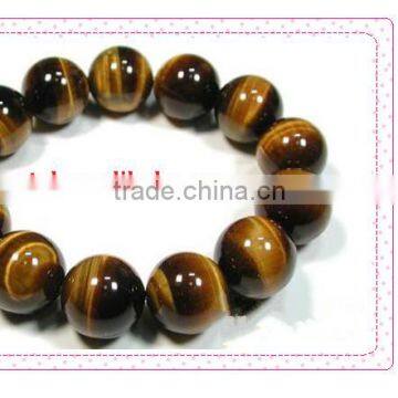 Wholesale Hot Sale High Quality Natural Tiger Eye Stone Bracelet