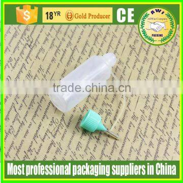 liquid vape empty pe plastic bottle with needle tip