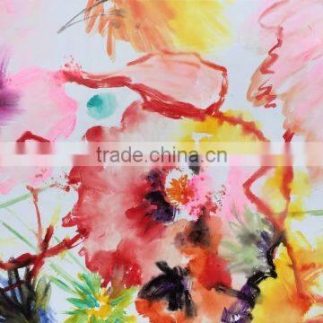 Hot selling Home Decoration Handpainted Flower Modern Wall Art Canvas Oil Painting