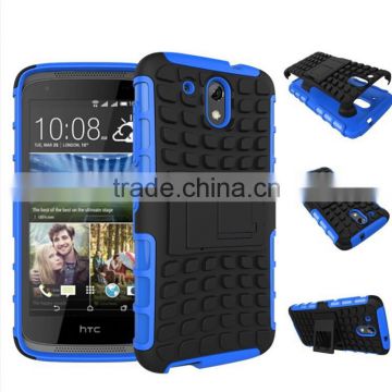 tpu pc, tpu pc material and samsung compatible brand hybrid rugged hard case cover For HTC Desire 526G+