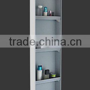 Bathroom essential item floor mirror bathroom cabinets with lights,rotating bathroom mirror cabinet