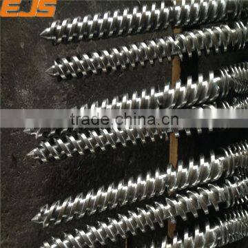 conical twin screw barrel for pvc pipe Extruder machine