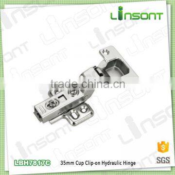 China supplier soft close clip on steel hinge furniture hardware door hinges