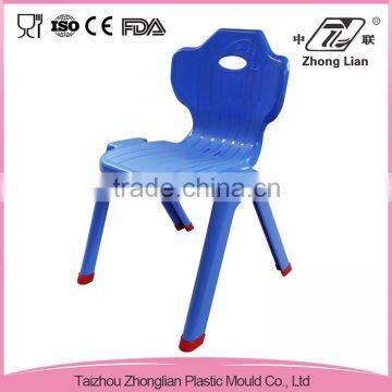 2016 children round angle stackable plastic chair