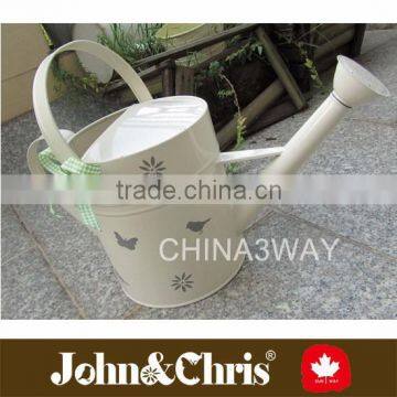 flower and bird decoration watering can