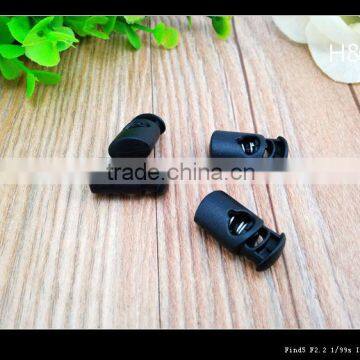 ABS Double Holes barrel cord lock for garment