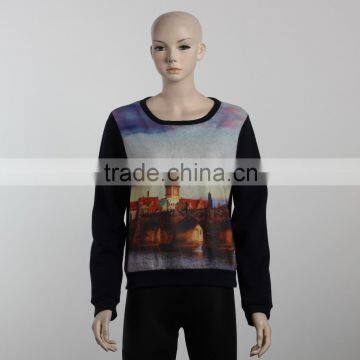 F5W14052 Crop Jumper Sweatshirt