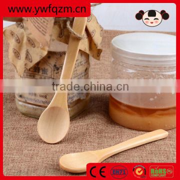 cheap custom logo wooden mixing honey spoon