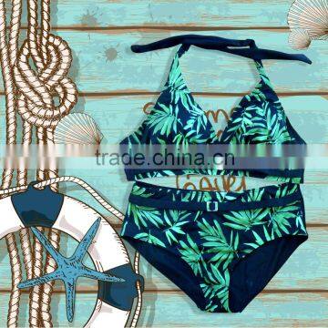 2016 wholesale styles women digital print bikini,mature woman bikini