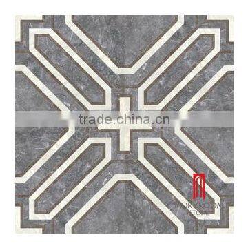 Chinese first choice high polished light grey porcelain marble tile for floor design