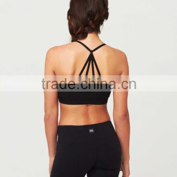 Sexy Girl's New Fashion Style Workout Wear Strappy Bra