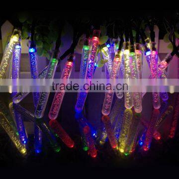 2015 Waterproof Outdoor Solar powered 20LED Fairy String Light For Wedding Party Garden Christmas Tree Decoration