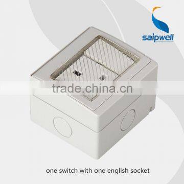 Electric Socket Waterproof English Style Weatherproof Socket (SP-SS)