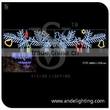 Colorful LED Street Motif Light for Outdoor Christmas Decoration