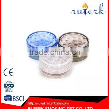 EK-858 Hot 6cm*2.4cm 3 Piece Plastic Tobacco Grinder Herb Grinder photo-2
