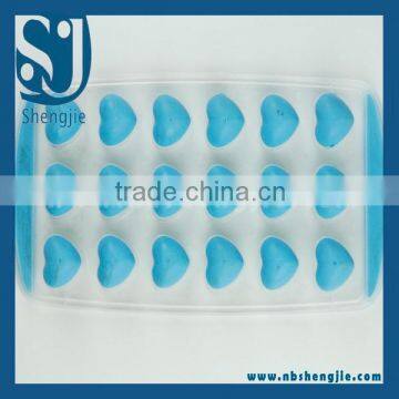 Trade Assurance Non-toxic Silicone Plastic Ice Cube Tray Mold