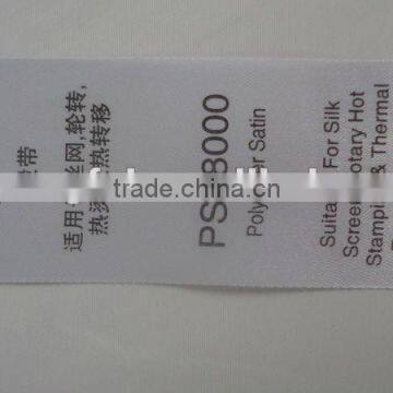 PS-8000 Polyester Stain Ribbon Label