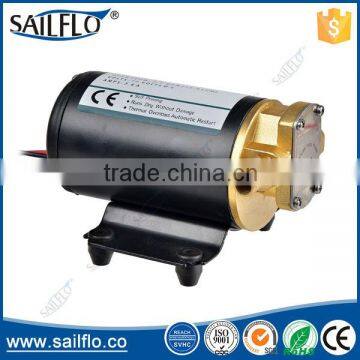 Sailflo 12V DC gear oil pump /hydraulic gear oil pump dispenser for heavy machinery