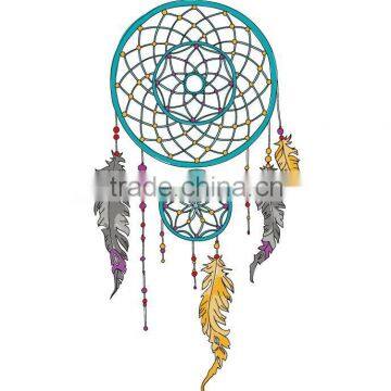 high quality safe non-toxic body art temporary dream catcher tattoo