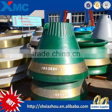 High capacity wear resistant cone crusher mechanical