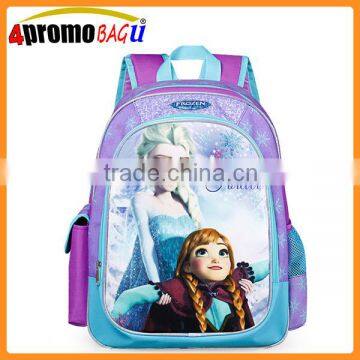 Quanzhou factory school backpack frozen school bag wholesale