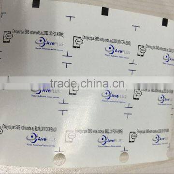 2016 Newest Manufacture Custom Anti-counterfeit anti-fake anti-theft adhesive sticker