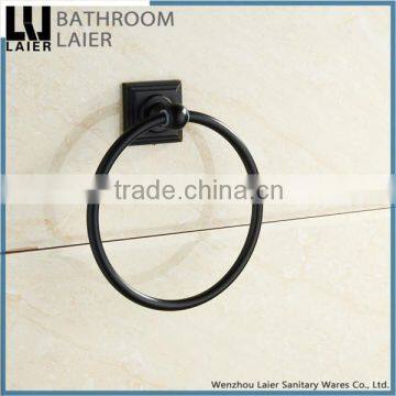 Elegant Wholesale Prices Zinc Alloy ORB Finishing Bathroom Accessories Wall Mounted Towel Ring photo-3