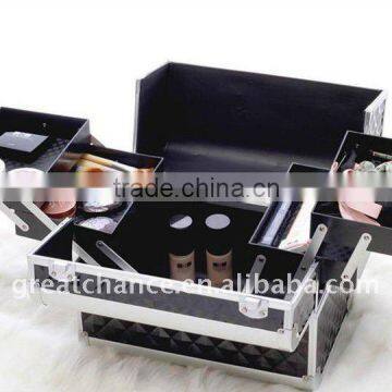 PROFESSIONAL ALUMINIUM BEAUTY COSMETIC MAKEUP CASE BAG