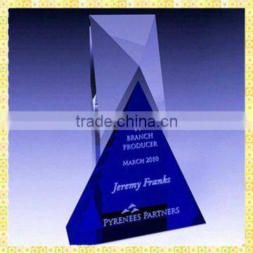 Wholesale High Quality Fancy Crystal Trophy Awards For Business Cooperation Gifts