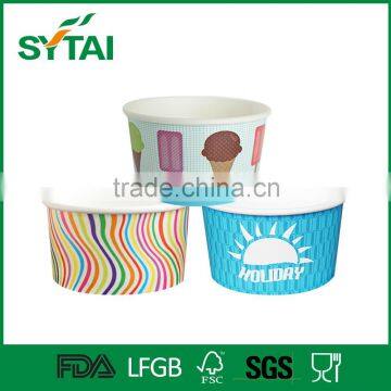 wholesale cheap custom logo disposable yogurt paper packing