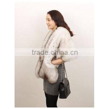 High Quality Fashion Style Mink Fur Cape From China photo-4