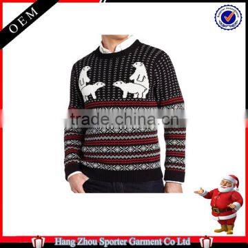 16FZCS11 Knitted Christmas Sweater Ugly Christmas Pullover