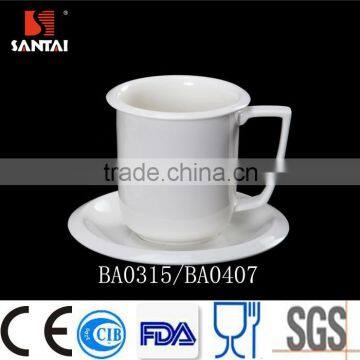 Hot-selling white porcelain tea cup set