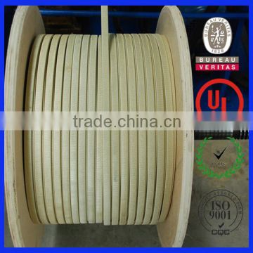 Glass-fiber covered insulated magnet wire for transformer