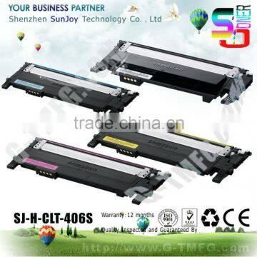 Sunjoy Recycled Color Laser Toner Cartridge CLT-K406S for CLP-360 365 368 and CLX-3300 3305 photo-2