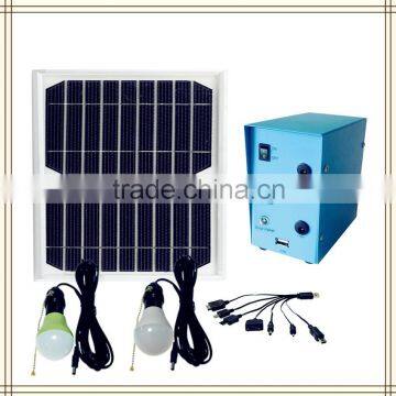Hot Selling Solar Home Lighting With USB Charge Mobile photo-2