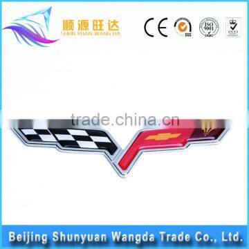 Top selling pure metal decoration car horse logo creative auto logo car emblem