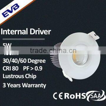 High power 5W 10W 15W 20W COB LED Downlight with internal driver