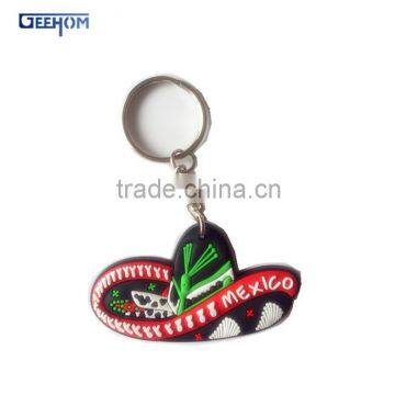 cheap custom souvenir mexico key chain