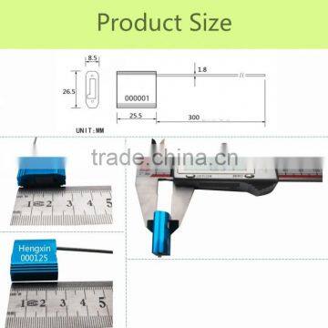 Cheap And Premium Multi-color Self Locking Metal Security Seals