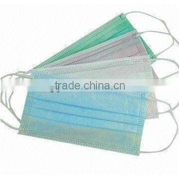 Disposable Flat Face Mask With Earloop