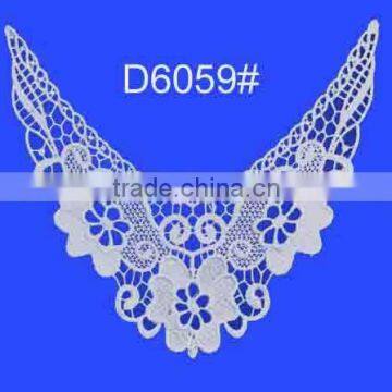 Newly back neck lace collar for ladies suits